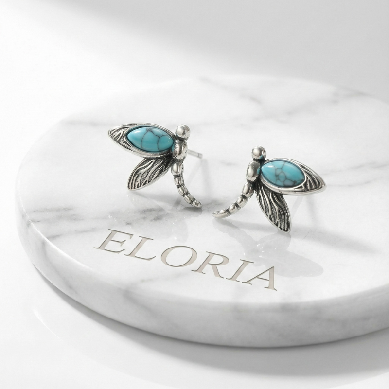 Aros Ala de Turquesa