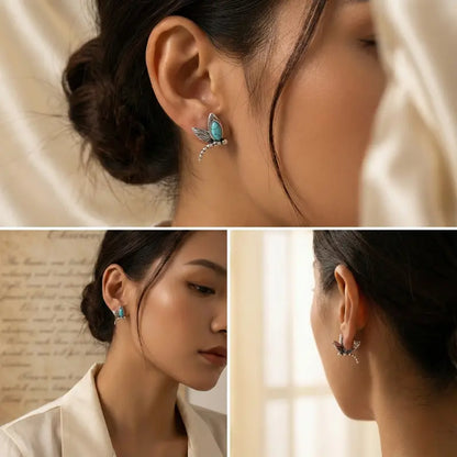 Aros Ala de Turquesa