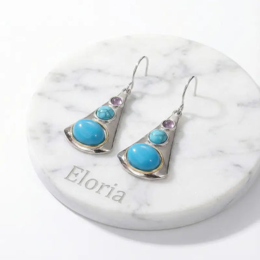 Aros Geo Aura Turquesa