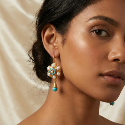 Aros Perla & Turquesa