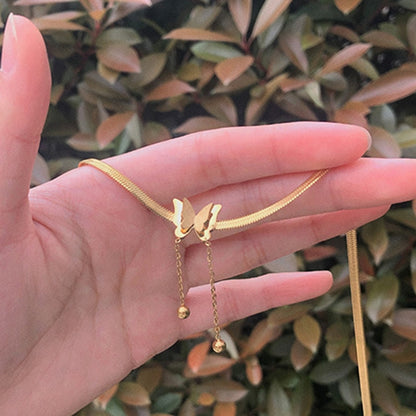 Colgante de Mariposa Vintage en Oro