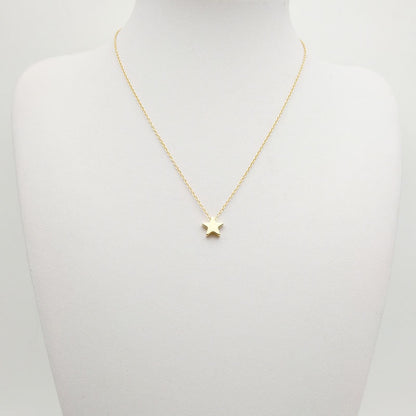 Collar de Estrella en Oro y Plata