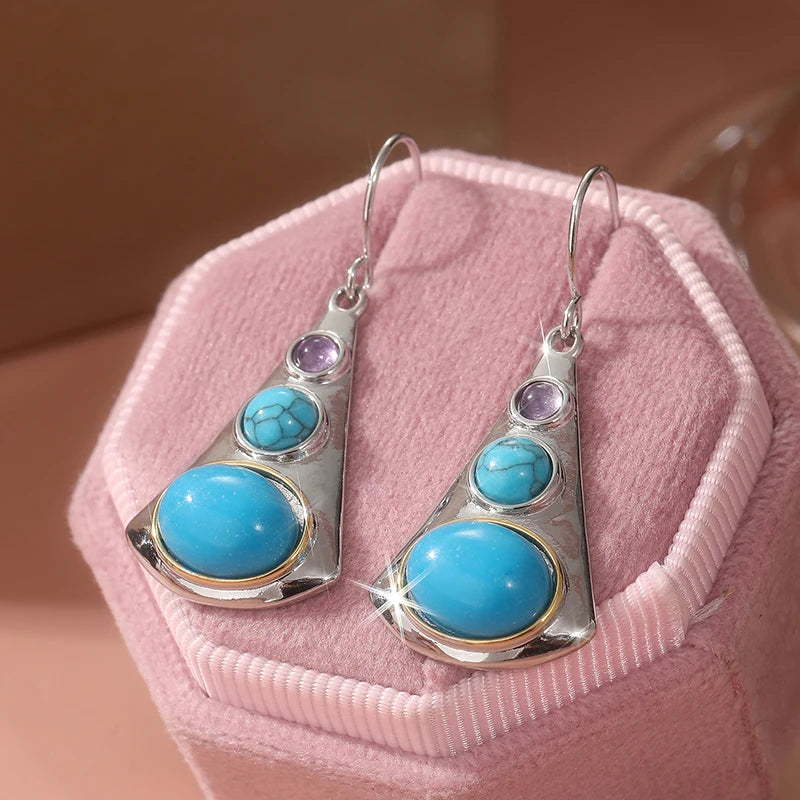 Aros Geo Aura Turquesa