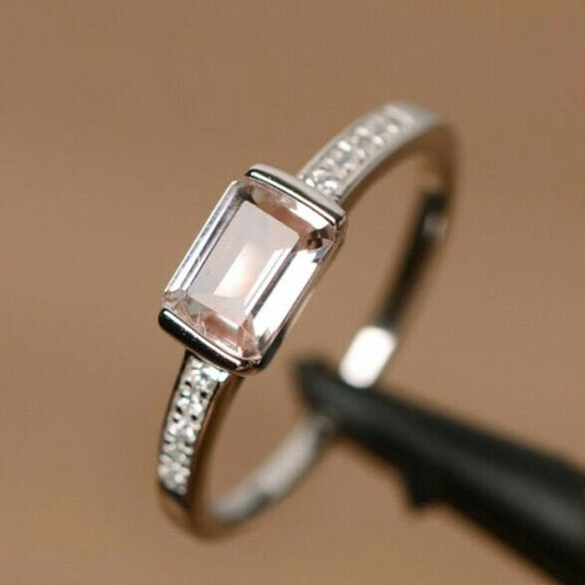 Anillo Cristal Vintage Brillante